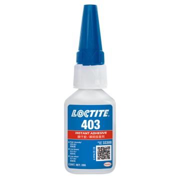乐泰 瞬干胶，Loctite 403 中粘度 低白化，20g