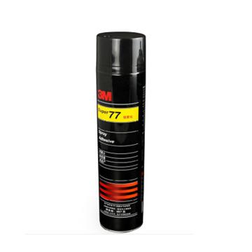 3M 77号多用途喷胶，467g/瓶，12瓶/箱，按12的倍数订购