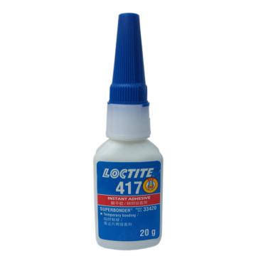 乐泰 瞬干胶，Loctite 417 低强度 可拆卸，20g