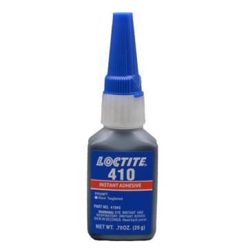 乐泰 瞬干胶，Loctite 410 高粘度 增韧型 耐冲击，20g