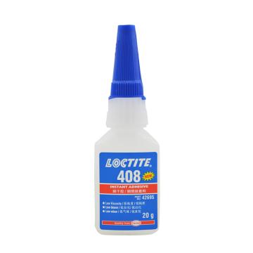 乐泰 瞬干胶，Loctite 408 超低粘度 低白化，20g