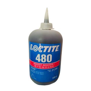 乐泰 瞬干胶，Loctite 480 抗湿气 增韧型 抗冲击，500g