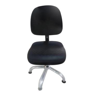 佰斯特 防静电大底座聚氨酯工作椅，弹簧钢，YF-4G型，390-490mm，固定脚杯，带防滑花纹