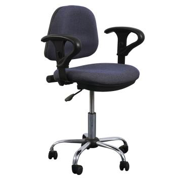 佰斯特 防静电纺织面工作椅，500-620mm 含扶手 防静电轮 椅面不带防滑花纹(不含安装)，Y-7B