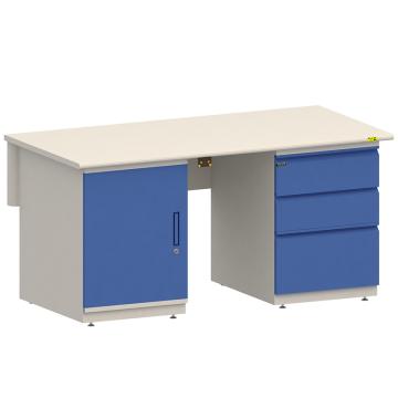 佰斯特 D柜防静电工作台，(脚配左开门柜右三抽柜)1830×750×760，PST-D-08，不含安装费