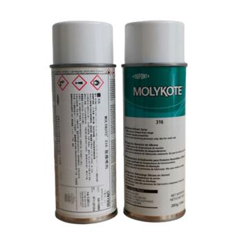 摩力克 高真空密封硅脂，MOLYKOTE 316 SILICONE RELEASE SPRAY，283g/支