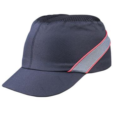 代尔塔DELTAPLUS 运动安全帽，102150，轻型透气防撞 黑色 帽檐5cm，20顶/箱