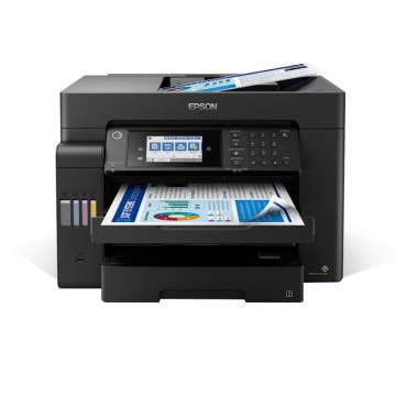 爱普生（EPSON）彩色喷墨多功能一体机，A3墨仓式（打印 复印 扫描 传真）有线无线 自动双面 L15158