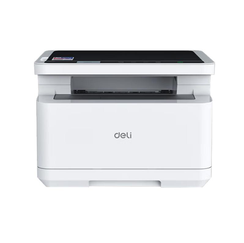 得力 黑白激光多功能一体机，M2000DW 自动双面 打印/复印/扫描 白色 微信无线打印 单位：台