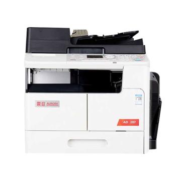 震旦 黑白多功能复合机， AD 207 20张/分钟USB2.0+网络 (单纸盒+送稿器+工作台） 销售单位：个