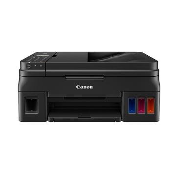 佳能（Canon）彩色喷墨多功能一体机，A4（打印 复印 扫描 传真）无线 G4810 可加墨