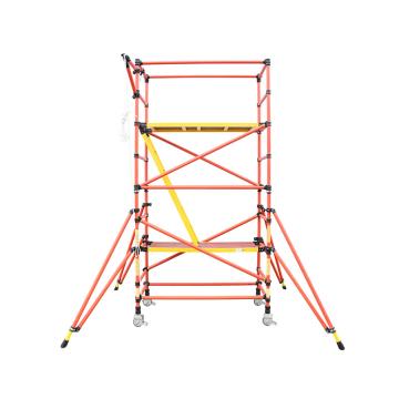 Raxwell 绝缘脚手架，平台高度(米)：7，框架尺寸(米)：2*1，耐压：220KV，RMLP0077