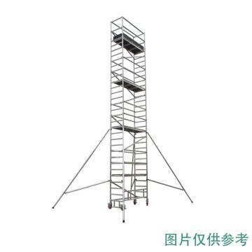 金锚 铝合金脚手架，标准等级（KG/平米）：200 总承重（KG）：500 工作高度（米）：3.8，AOB12-4