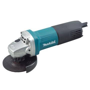 牧田makita 710W角向磨光机角磨机打磨机，盘径100mm4寸，回转数11000，后开关头壳加固型，9553HBG