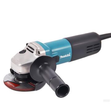 牧田makita 710W角向磨光机角磨机打磨机，盘径100mm4寸，回转数11000， 头壳加固型，9553HNG