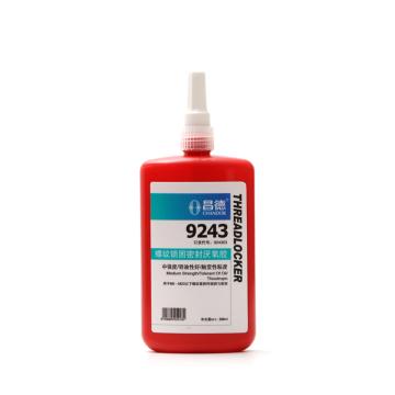 昌德 螺纹锁固密封厌氧胶，9243，250mL/瓶