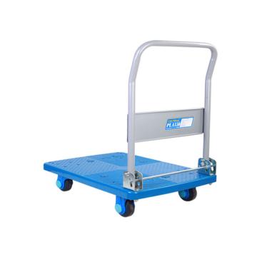 连和 超静轮不锈钢扶手折倒式手推车，超静轮 150kg，PLA150ST-DX