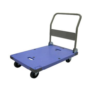 南星 折叠式微音防滑塑料手推车，脚刹车 150KG，DSK-101B