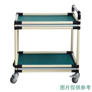 西域推荐 二层精益管推车，长1.2m宽0.6m高 1.1m，二层