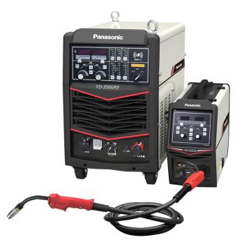 松下/Panasonic全数字控制CO2/MAG/MIG气体保护焊机 YD-350GR5HGE，带送丝装置、流量计、3米焊枪