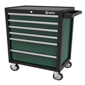 世达 汽修6抽屉工具车（27寸），95126