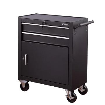 史丹利 2抽屉带门工具车，94-540-2-23