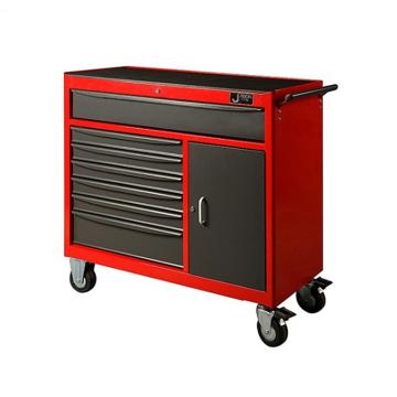 捷科JETECH 9抽屉工具车，RC-9，多功能工具箱 工具推车 工具柜 移动维修工具车