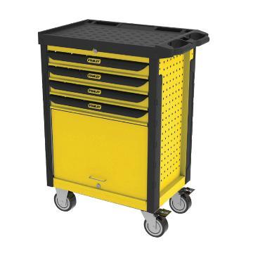 史丹利 4抽屉多功能工具车，93-711-23