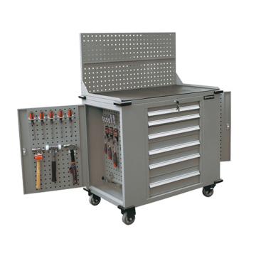 钢盾 工业级重型工具仓储车，S025015