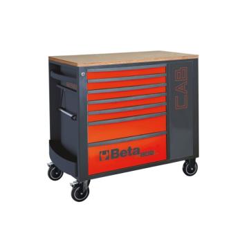 百塔Beta RSC24L-CAB/R抽屉工具车，红色，024004473