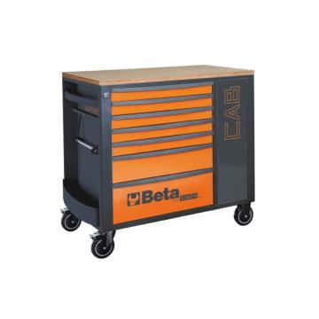 百塔Beta RSC24L-CAB/O抽屉工具车，橙色，024004471