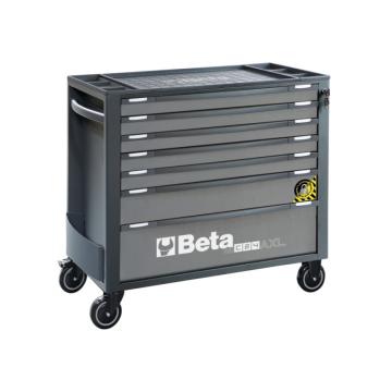 百塔Beta RSC24AXL/7-A-7抽屉超大工具车，带SAFETY－SYSTEM，灰色，024004277
