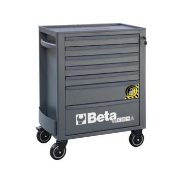 百塔Beta RSC24A/7-A-7抽屉工具车，带SAFETY-SYSTEM，灰色，024004177