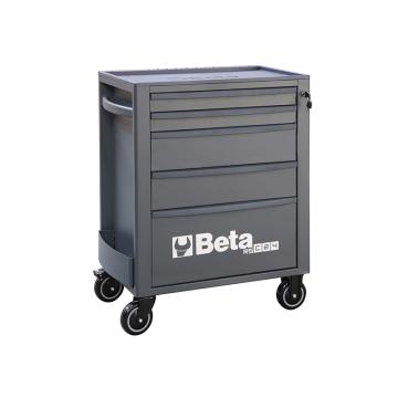 百塔Beta RSC24/5-A-5抽屉工具车，灰色，024004057