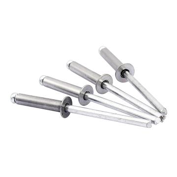 东明 GB12617开口沉头抽芯铆钉，M4X12，半不锈钢，500支/包