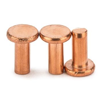 顺达 铆钉 紫铜 平头 D4*L10mm，