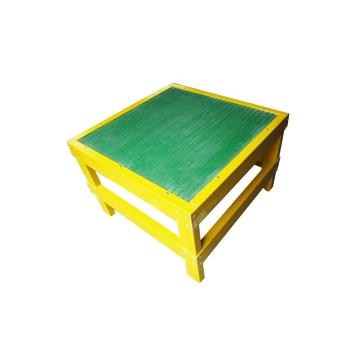 Raxwell 绝缘高凳，额定载重(kg):150，耐压400V，高度0.8米，凳面330*400mm*5mm，RMLP0068