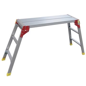 金锚 铝合金工作平台梯 踏棍数:2 最大承重(KG):260 平台高度(米):0.74，LFD90AL12X