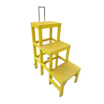 步步高 飞翔出品绝缘凳，梯级数3，承重100kg，耐压10kv，型号：FHL-1.2米