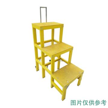 步步高 飞翔出品绝缘凳，梯级数2，承重100kg，耐压10kv，型号：FHL-0.8米