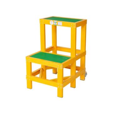 金能电力 绝缘高低凳，长宽高60*50*70cm，面50*30cm，额定载重：150kg ，2层，JN-XY-GDD-01