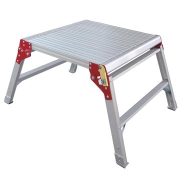 金锚 铝合金工作平台梯 踏棍数:1 最大承重(KG):260 平台高度(米):0.47，AO73-202