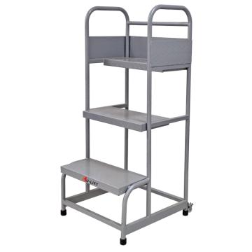 虎力 斜拉式踏板梯，载重300kg，3层，顶层踏板高度1000mm