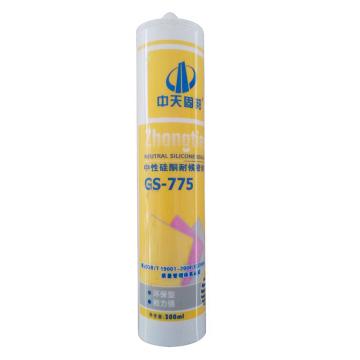 中天固邦 中性硅酮耐候密封胶，GS-775，白色，300ML/支，24支/箱