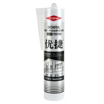 陶熙 中性硅酮密封胶，半透明 优捷专业型，300ml/支