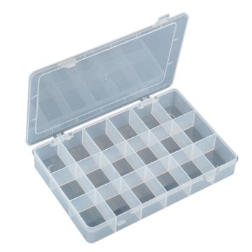 宝工Pro'sKit 元器件收纳盒，18格，275x183x42mm，203-132I，电子元件盒 分隔盒 元件分格箱