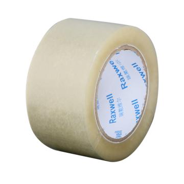 Raxwell BOPP普透封箱胶带，宽*长*厚(mm*m*mm)：60*100*0.048，单位：箱，45卷/箱