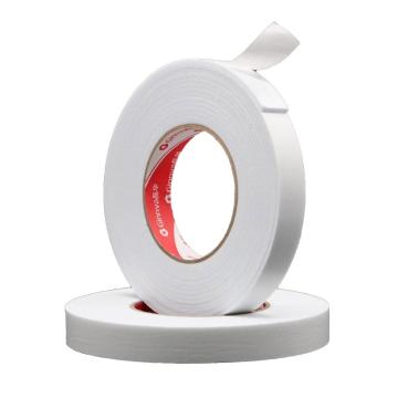 晶华 2.5mm厚度，泡棉双面胶带，白色，50*5米，50mm*5m，JPM6525-50