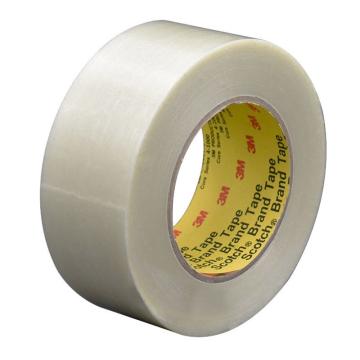 3M 单面透明PP纤维胶带， 透明色 宽度25mm，型号：898-25mm