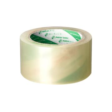 北极熊 普透封箱胶带，60MM*40Y，PP-6040 透明色 封箱、打包、困扎 单卷